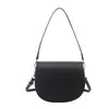 Bolsa Transversal de Ombro Único Texturizada Moda Vintage para o Dia a Dia 2026 Outono Nova Versão Coreana Versátil Moda Casual Bolsa Sela