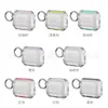 Adecuado para Funda Protectora de Auriculares Bluetooth AirPods Pro 3ª Generación, Carcasa Blanda Transparente Apple, Funda para Auriculares Anticaídas de Color Contrastante