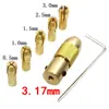 Dongcheng Rectificadora Recta Pequeña Eléctrica Máquina de Recortar Portabrocas Tuerca de 6mm Accesorios de Resorte Modificación Completa 6 Vueltas 3 Vueltas 6mm