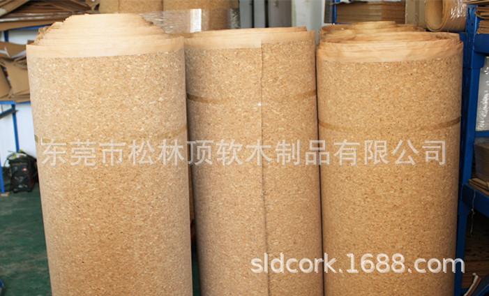 成卷大碎花软木卷材未修边