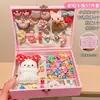 Set de Regalo Caja de Accesorios para el Cabello Infantil, Pinzas para el Cabello Estilo Princesa para Niñas, Gomas para el Cabello, Adornos para la Cabeza Lindos de Dibujos Animados, Regalo de Cumpleaños, Estilo de Alta Gama