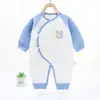 Mono para Bebé 2021 Otoño e Invierno Ropa para Recién Nacidos Peinado Cálido Ropa para Bebés Niños y Niñas Soporte de Envío Directo Mangas Largas
