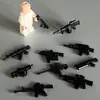 Compatible con Bloques de Construcción de Juguete con Accesorios de Armas y Equipo para Comer Pollo Militar de Lego Equipo de Dron de Fuerzas Especiales