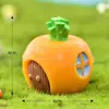 Enfeites de paisagem em miniatura, decorações de jardinagem, artesanato em resina, pequenos enfeites de mesa, coelhinhos de desenho animado fofos para DIY