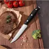 Juego de Cuchillos para Bistec con Hojas Semi-Dentadas de Acero Inoxidable, Cubiertos de Alta Gama Estilo Occidental, Juego de Dos Piezas para Uso en Casa, En Stock