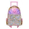 Mochila de Carrinho Smiggle Australiana Grande para Escola Pode Carregar Mochila de Coração Menina do Ensino Fundamental Mochila Escolar de Grande Capacidade