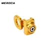 Tensor de Cadena para Bicicleta de Velocidad Única Meroca Ajustador de Cadena para Bicicleta Plegable de 14 Pulgadas Aleación de Aluminio Prensador de Cadena para Evitar que la Cadena Salte