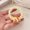 Nubes Amarillo Leche Lindas Estrella de Mar Anillo para Cabello Intestino Delgado Niña Banda Elástica Dulce Diadema Nueva Cuerda para el Cabello de Dibujos Animados Accesorios para el Cabello
