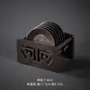 Conjunto de Porta-Copos de Baquelite Pad Isolante para Cerimônia do Chá Porta-Copos para Escritório Acessórios para Conjunto de Chá Kung Fu Bandeja de Chá Doméstica Antiderrapante Antiqueimaduras