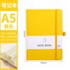 A6a5 color elástico correa cuaderno portátil al por mayor estudiante memo tacto piel cuero portátil bolsillo libro