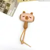 Nuevo Llavero Creativo de Dibujos Animados Transfronterizo Martillo de Grito de Monstruo Descompresión BEEP Llavero para Bolsas y Coches Accesorios Venta al por Mayor