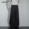Pantalones Rectos de Pierna Recta, Holgados, con Caída, de Alta Gama, Estilo Retro Americano, Simples, Versátiles, Casuales, Largos, de Moda para Hombre