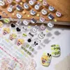 Adesivos de Unha Originais Cyansea Tnt Grupo Jovem Estampados 3D Desenho Animado Fofo Adesivos Decorativos