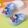 Nuevos Zuecos de Verano para Niños, Diseño de Héroe 3D, Suela Suave, Antideslizantes, Transpirables, Adecuados para Niños Pequeños para Usar Afuera