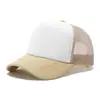 Chapéu de Publicidade Chapéu de Tela de Esponja Chapéu Trucker de Viagem Chapéu de Proteção Solar Boné de Basebol Chapéu de Estudante Logo Imprimível Chapéu Bordado