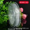 Fio de cristal transparente talão fio elástico diy fio elástico fishwire branco frisado fio elástico de cristal