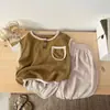 Novos looks estilosos de verão para homens, mulheres e crianças, trajes folgados estilo floresta vintage, estilo chinês leve