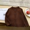 Ropa Infantil Weimu Suéter para Niñas Invierno 2026 Nuevo Elegante Cárdigan Tejido Infantil Ropa para Bebé Camiseta Básica