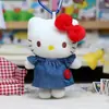 Novo em Estoque 13cm Boneca Gato Desenho Animado Roupas Coleção Moda Brinquedo de Pelúcia Acessórios para Bonecas Roupa de Reposição