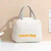 Bolsa Tote para Lonchera, Bolsa de Lonchera Aislada Engrosada, Bolsa Térmica de Gran Capacidad para Trabajadores de Oficina y Estudiantes
