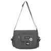 Bolsa de Ombro Masculina Multifuncional Estilo Japonês Grande Capacidade Bolsa Transversal Feminina Outono 2024 Nova Bolsa Mensageira Simples para Trabalho
