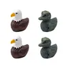 Novo produto transfronteiriço: figuras criativas de águia-de-cabeça-branca, crocodilo e pato, mini enfeites fofos, acessórios decorativos DIY e pequenos enfeites para pendurar