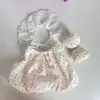 [Solo para Ropa de Bebé] Bebé de Tres Años Muñeco de Peluche Grande de Vinilo 400% Ropa de Bebé Vestido de Primavera Traje Dulce y Lindo