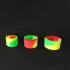 Anillo de tope de varilla de silicona, anillo de tope de caña de pescar, anillo de tope luminoso en forma de O, anillo de fijación de objetos grandes, anillo de tope de varilla de anillo para dedo