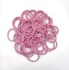 Lazo elástico para el pelo multicolor sin costuras de 4 mm de grosor para cross-border, bandas para el pelo de alta elasticidad, sin dañar el pelo, cintas para la cabeza, accesorios DIY