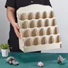 Suporte de Exibição de Cartões de Saudação de Madeira Armazenamento Portátil de Adesivos Rack de Armazenamento de Balcão de Varejo Rack de Armazenamento Bubble Mart