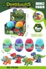 Desmontaje transfronterizo Gashapon Tyrannosaurus Dinosaurio Juguetes Educativos Puesto Puesto Huevos Divertidos Bloques de Construcción DIY Juguetes de Mercado Nocturno Venta al por Mayor