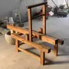 Artesanías Folclóricas Tradicionales: Marco de Madera y Mortero de Piedra para Hacer Pasteles de Arroz, Artículos de Exhibición Nostálgicos Vintage, Máquina para Hacer Pasteles de Arroz