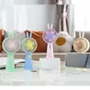 Popular Ventilador de Mano Mini con Orejas de Conejo, Recargable por USB, Portátil, Silencioso, Doble Uso para Escritorio, Ventilador Lindo, Al por Mayor en Stock