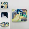 Cartera One Piece Dibujos Animados Japoneses Luffy Chopper Zoro Plegable Estudiante Pu Cartera Corta