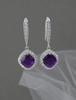 Nuevos Pendientes de Cristal Gota de Agua de Color Retro Europeo y Americano, Pendientes Brillantes y Versátiles para Mujer, Pendientes Populares de Lujo Ligero al Por Mayor