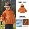 Jaqueta impermeável Youou para meninos, blusa de outono para crianças maiores, nova coleção de roupas infantis 2026, roupas de outono da moda para crianças e bebês