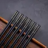 Palillos para el Hogar de Gama Alta, Modelo Nuevo 2025, Una Persona, Un Palillo, Antideslizantes, Resistentes a Altas Temperaturas, Palillos para Vajilla de Hogar, Hotel, Restaurante