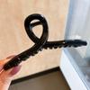 Pinza acrílica estilo coreano para el cabello, clip para la parte posterior de la cabeza, accesorios grandes para el cabello, temperamento elegante de celebridad de Internet, pinza de tiburón para niños