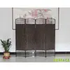 Pantalla Tejida de Enredadera de Pasto Pastoral, Mampara Plegable de Madera Maciza, de Moda para Hotel, Sala de Estar, Dormitorio, Pantalla Plegable Móvil Simple Otro