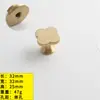 Ventas Directas de Fábrica Nórdico Lujo Ligero Latón Manija para Puerta de Gabinete Cajón Gabinete para Vinos Sencillo Oro Francés Manija de un Agujero