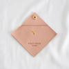 Ventas Directas de Fábrica Bolsa de Joyería de Microfibra Bolsa de Joyería Cuadrada con Broche Bolsa de Terciopelo para Almacenamiento de Collares y Anillos Se Puede Imprimir con Logotipo