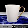 Caneca de Cerâmica Pintada a Ouro com Alça, Caneca de Presente, Presente Corporativo em Ouro Real, Presente Corporativo com Logotipo Personalizado