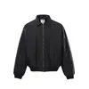 Wuhang 2025 Nuevo Estilo Invierno Calle Retro Cremallera Cálida Solapa Algodón Chaqueta My1380