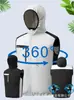 Roupas de Trabalho Estilo Novo de Verão com Ventilador, Roupas com Ar Condicionado, Colete Refrigerado com Capuz para Resfriamento ao Ar Livre Sem Mangas Fabricante Atacado