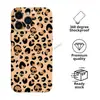 Funda de teléfono de leopardo estilo americano más vendida para otoño e invierno, iPhone 18 Pro Max, funda rígida de cobertura total, Apple 15 Pro Max