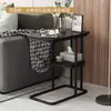 Bestseller Extranjero Mesa Auxiliar de Doble Capa Mesa de Café Pequeña Mesa Lateral para Sofá Mesa de Noche para Sala de Estar Hogareña Balcón Dormitorio Mesa Cuadrada Pequeña