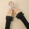 Venta Directa de Fábrica al por Mayor Mangas de Encaje Protectoras del Sol de Seda Helada Guantes de Verano para Mujer Mangas Largas para Conducir
