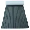 Alfombrilla Antideslizante Adhesiva de EVA para Lancha Yate, Imitación Teca, Resistente al Desgaste, Tira Larga, Alfombrilla de Piso para Decoración de RV