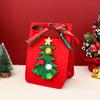 Saco de feltro de Natal Véspera de Natal Apple Box Apple Bag Embalagem de presente portátil Candy Decorative Gift Bag Atacado