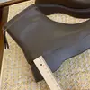 Botas Martin para Mujer, Talla Pequeña, Suela Gruesa, Chelsea que Aumentan la Altura, Botines Cortos Otoño e Invierno 2025, Botines Delgados de Terciopelo Delgado, Botas Elásticas